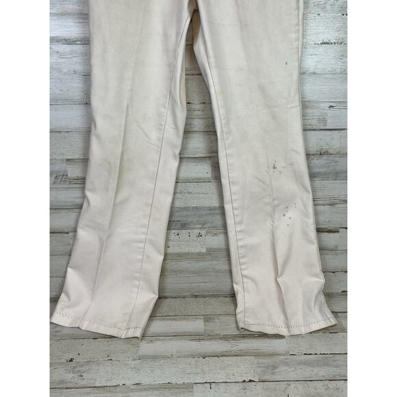 VTG 70s Sears “Put On Shop” Jeans Destroyed Workwear USA Distressed Flare 29x31 - Picture 3 of 14